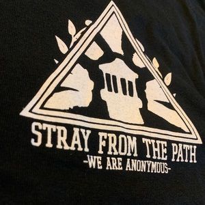 Stray From The Path black XL tee